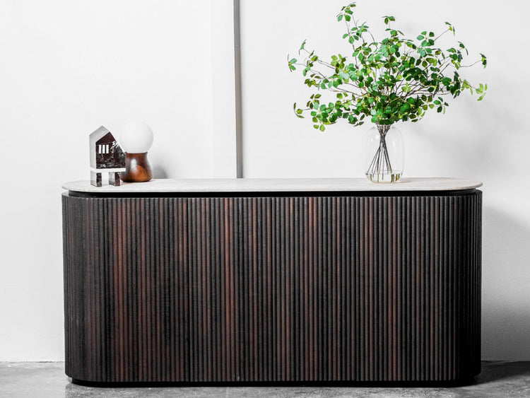 Crete Buffet Travertine
