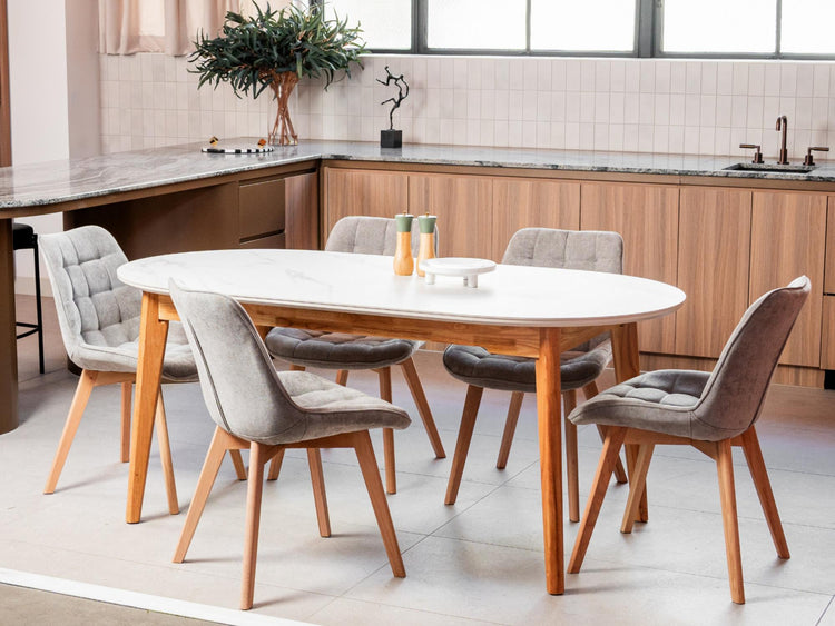 Finland Dining Table Snow White