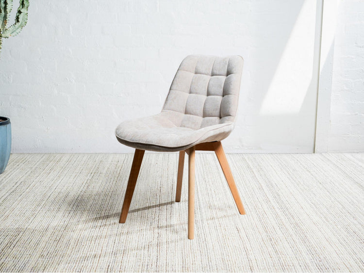 Forest Dining Chair Taupe / Natural