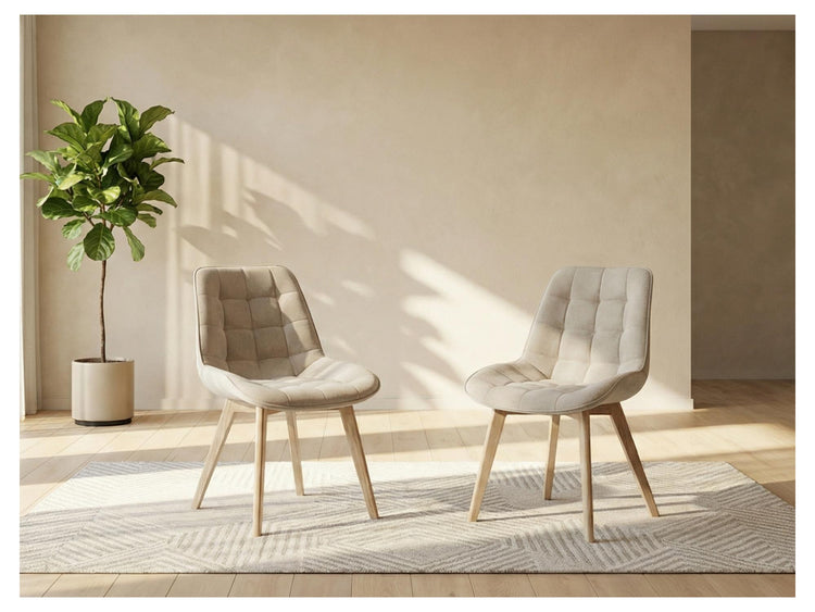 Forest Dining Chair Taupe / Natural