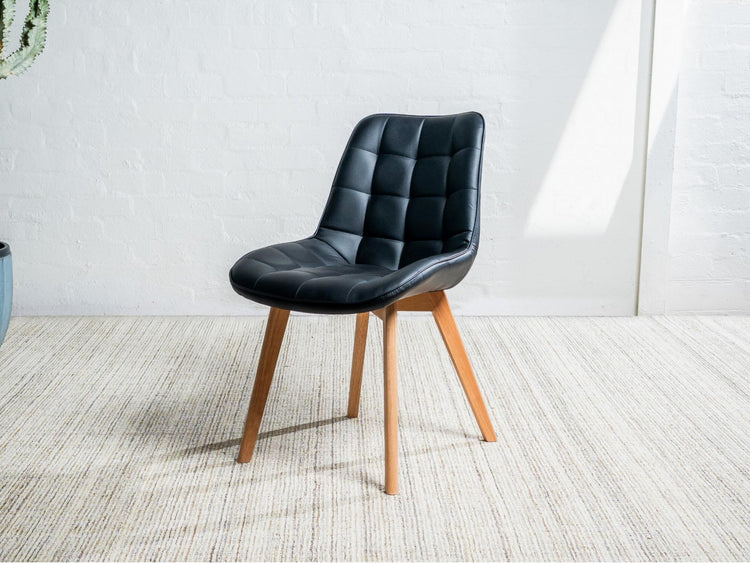 Forest Dining Chair Black / Natural