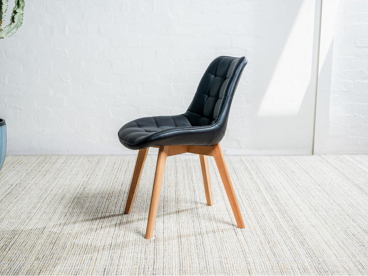 Forest Dining Chair Black / Natural