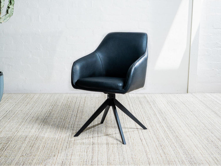 Oscar Dining Chair Black Set of 2