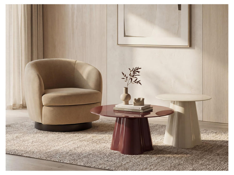 Tahoe Side Table Gloss Tofu