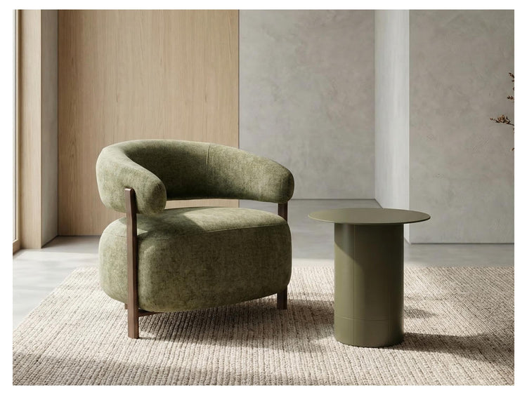 Jaffa Side Table Matte Khaki