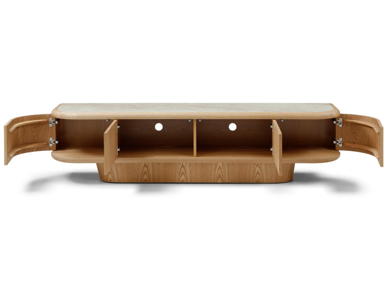Byron TV Unit Taj Mahal / Natural