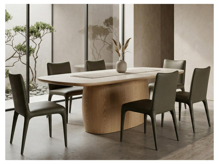 Byron Dining Table Taj Mahal / Natural