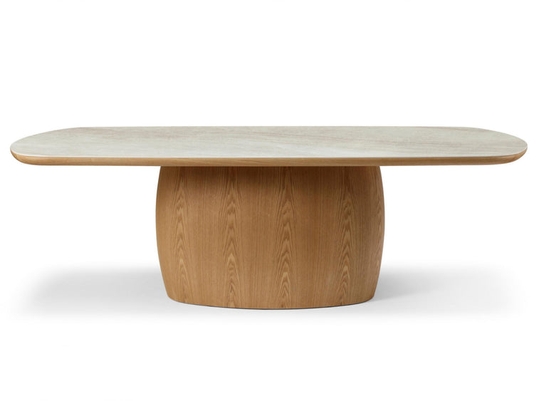 Byron Dining Table Taj Mahal / Natural
