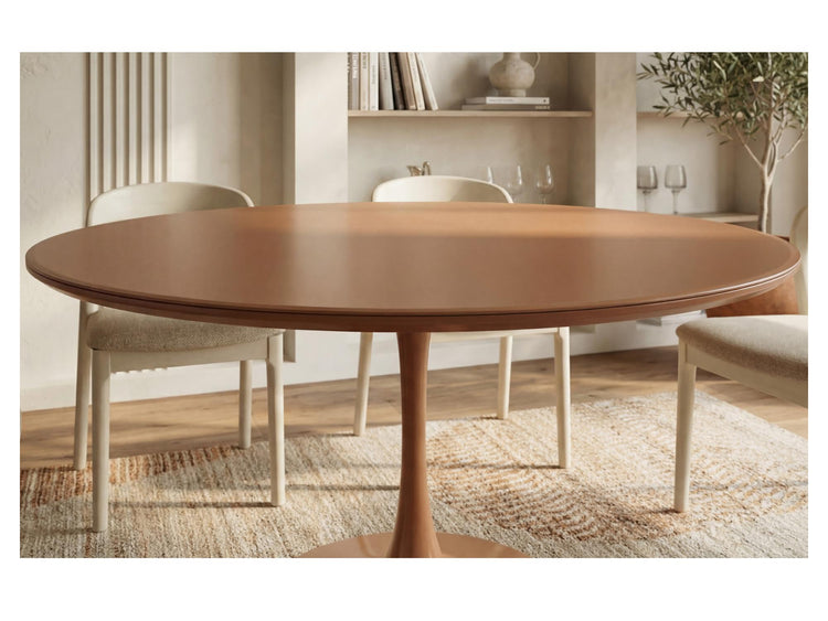 Elan Dining Table Matte Pumpkin
