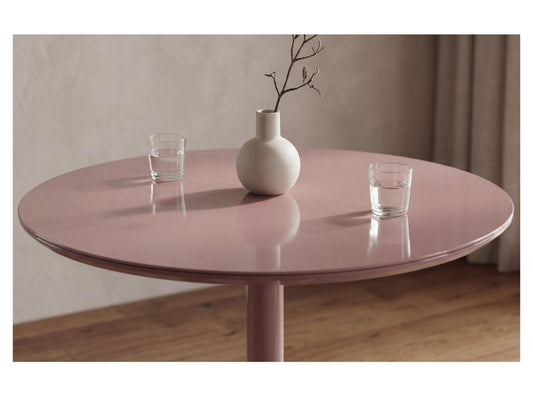 Positano Dining Table Matte Dusty Rose