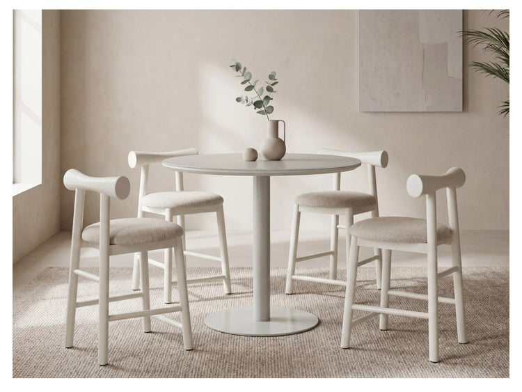 Positano Dining Table Matte Tofu