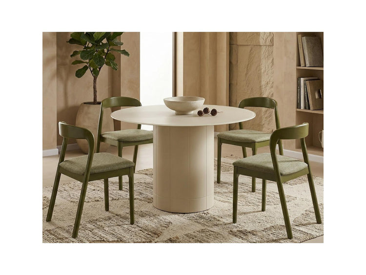 Rimini Dining Table Matte Tofu