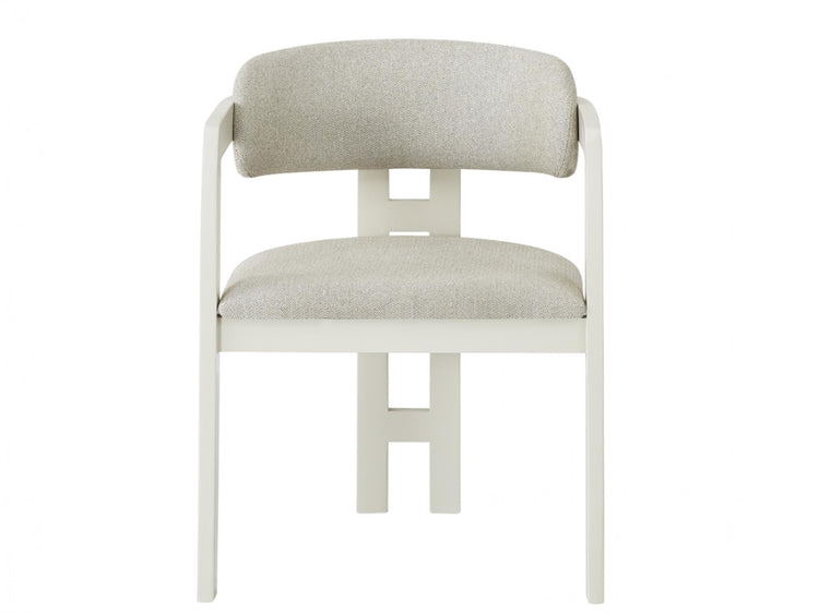 Malmo Dining Chair Matte Tofu / Beige Set of 2