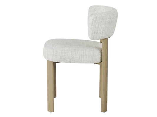 Palermo Dining Chair Mist Grey / Natural Set of 2
