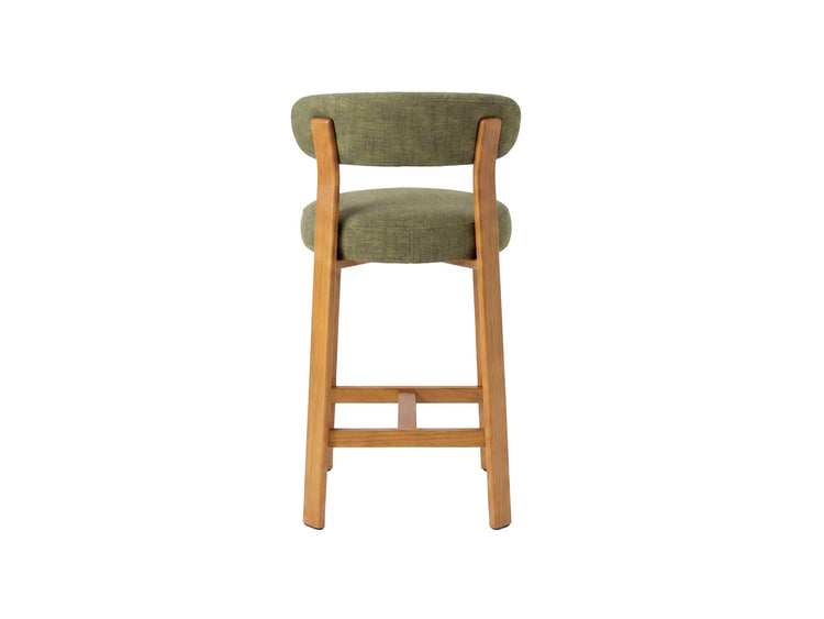 Avila Bar Stool Olive / Natural Set of 2