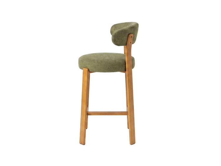 Avila Bar Stool Olive / Natural Set of 2