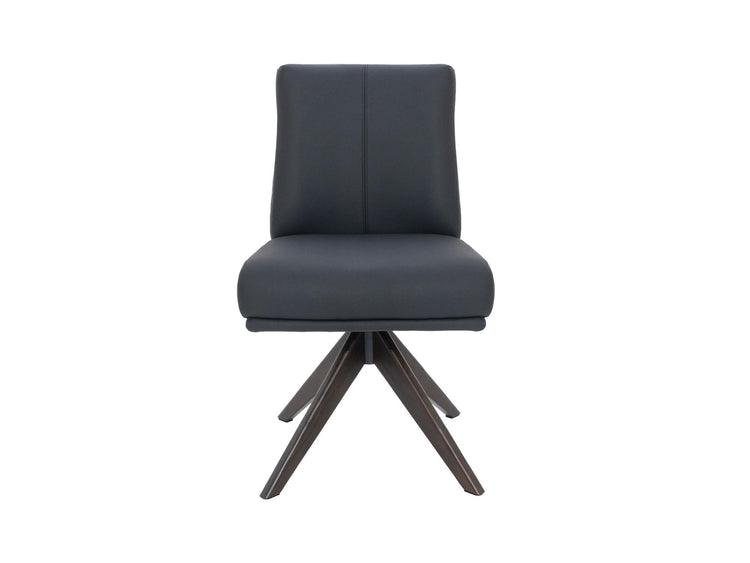 Alexandra Dining Chair Black/ Dark Walnut Set of 2 — image 5