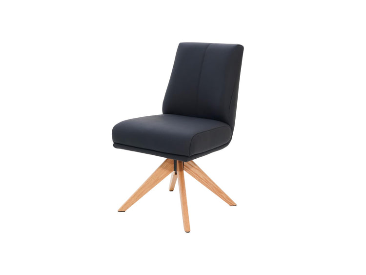 Alexandra Dining Chair Black/ Natural Oak Set of 2 — image 1