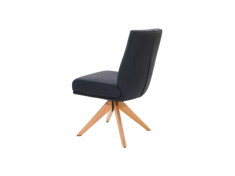 Alexandra Dining Chair Black/ Natural Oak Set of 2 — image 3