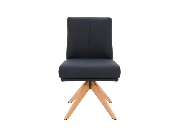 Alexandra Dining Chair Black/ Natural Oak Set of 2 — image 5