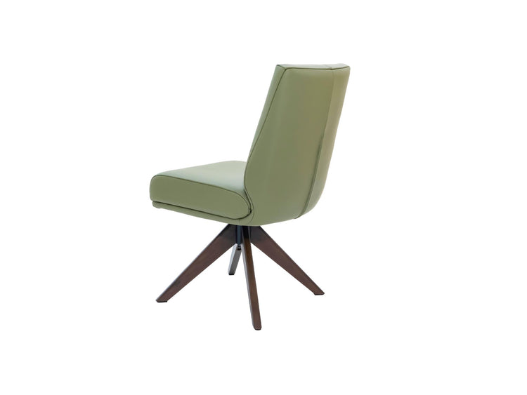 Alexandra Dining Chair Olive/ Dark Walnut Set of 2 — image 3