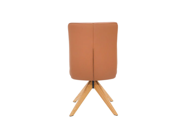 Alexandra Dining Chair Tan/ Natural Oak Set of 2 — image 4