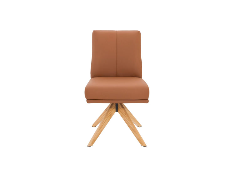 Alexandra Dining Chair Tan/ Natural Oak Set of 2 — image 5