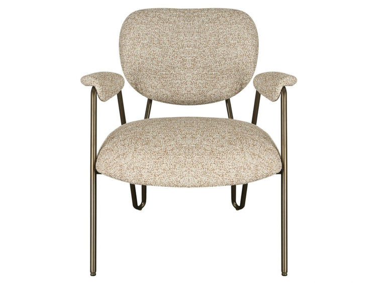 Noren Accent Chair Macadamia / Matte Bronze