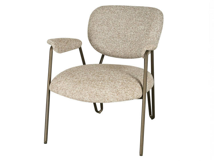Noren Accent Chair Macadamia / Matte Bronze