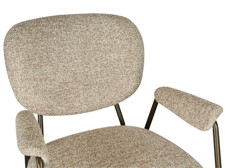Noren Accent Chair Macadamia / Matte Bronze