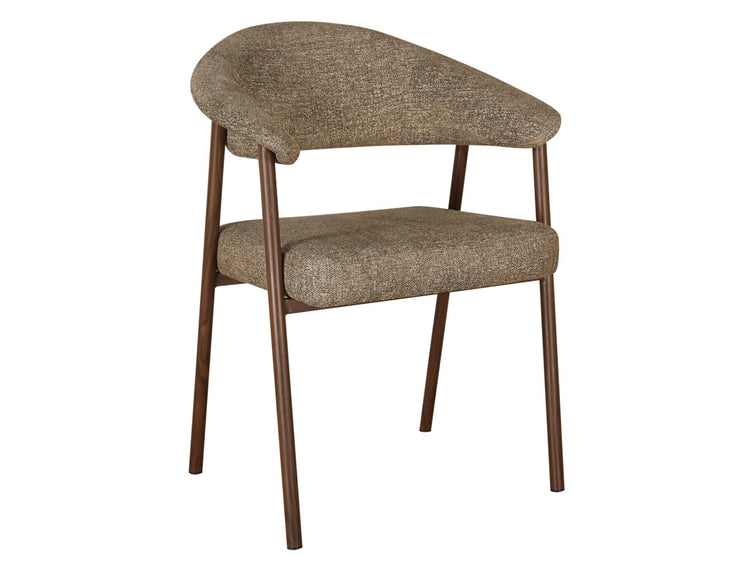 Como Dining Chair Toffee / Dark Walnut Set of 2
