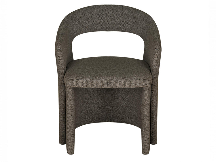 Pisa Dining Chair Shiitake Tweed