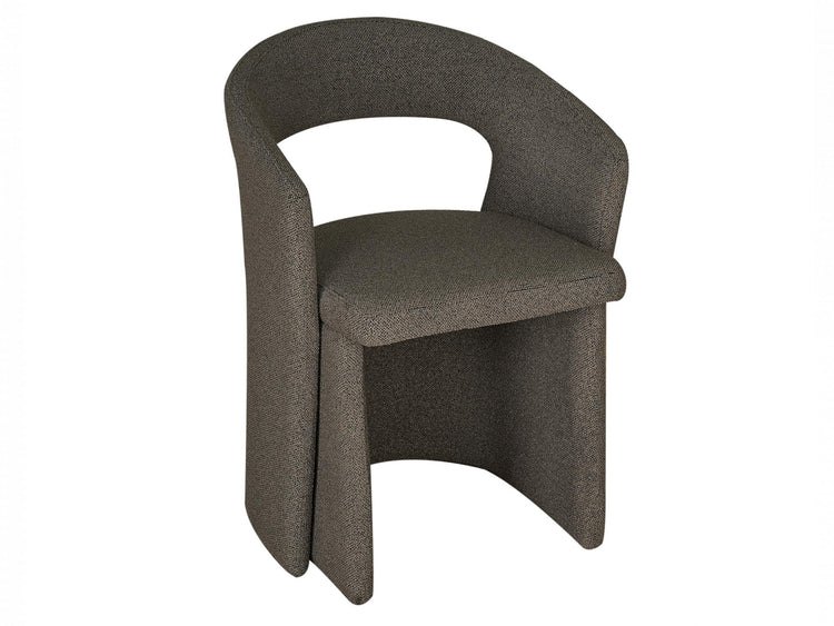Pisa Dining Chair Shiitake Tweed