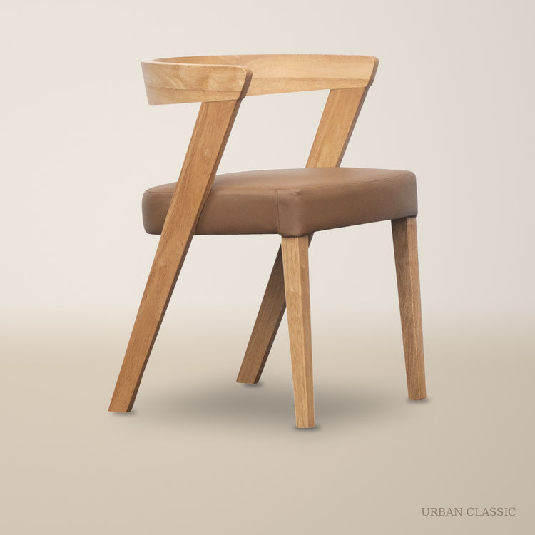 Elba Leather Dining Chair