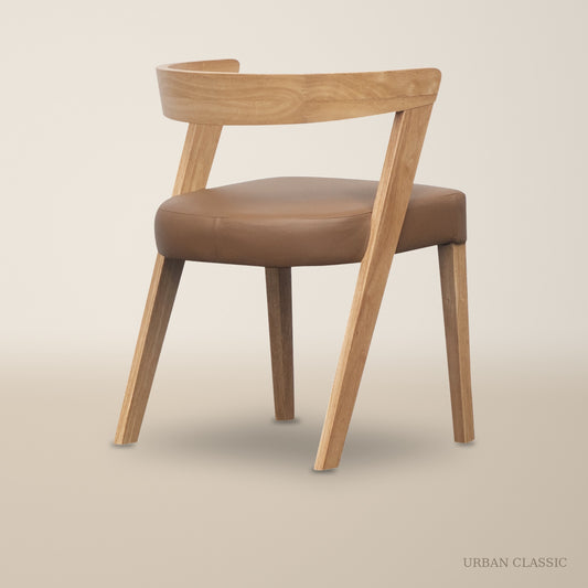 Elba Leather Dining Chair