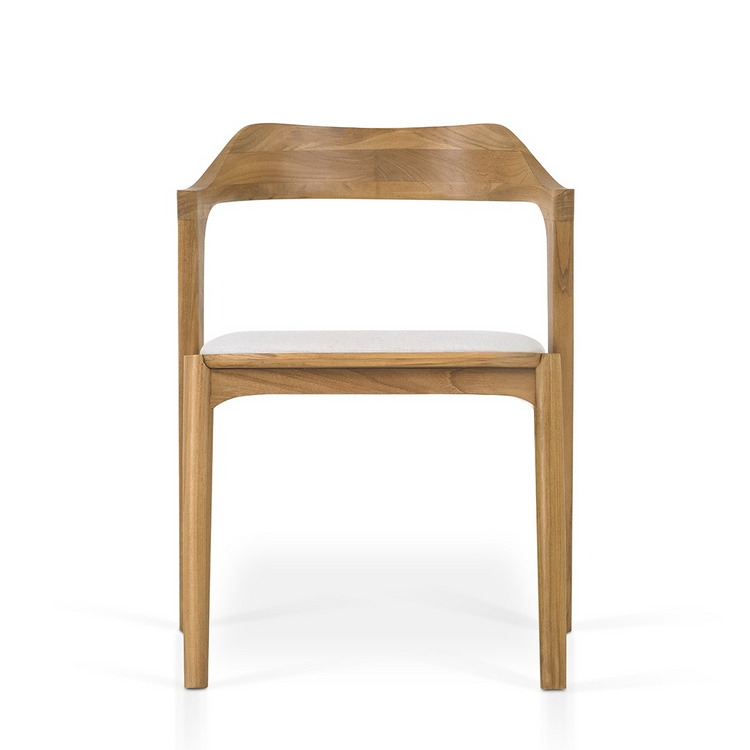 Mila Teak Dining Chair wraparound backrest