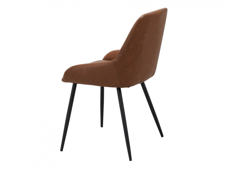 Costa Dining Chair Cognac  Set of 2