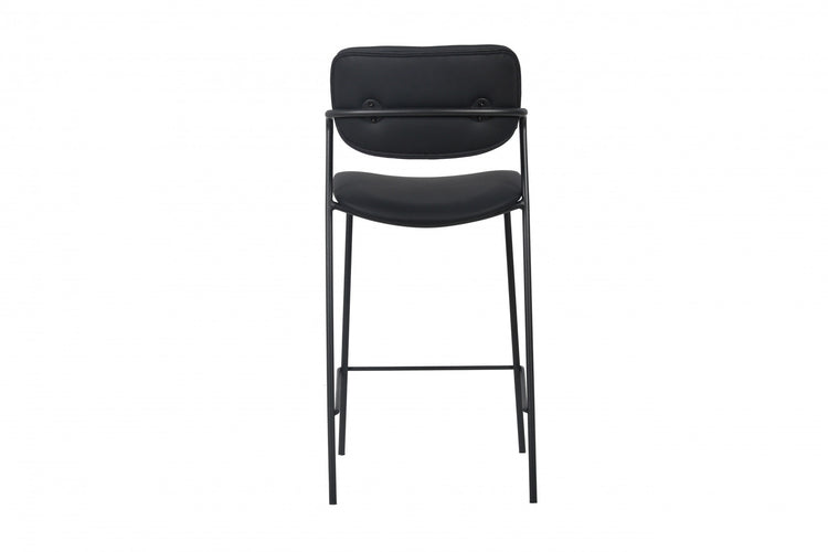 Lucia Bar Stool Black Set of 2