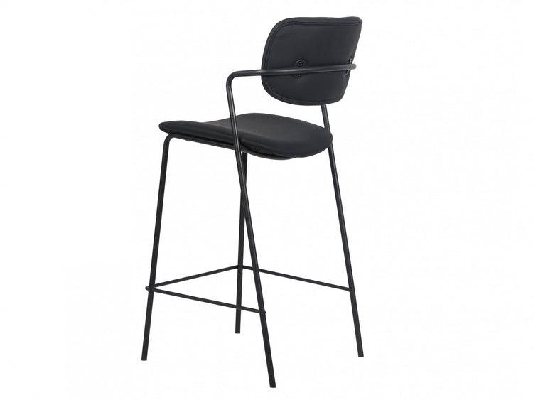 Lucia Bar Stool Black Set of 2