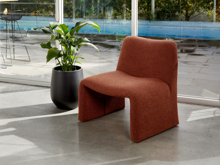 Calais Occasional Chair Terracotta