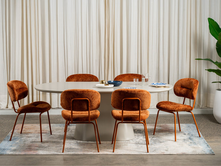 Valencia Dining Table Putty
