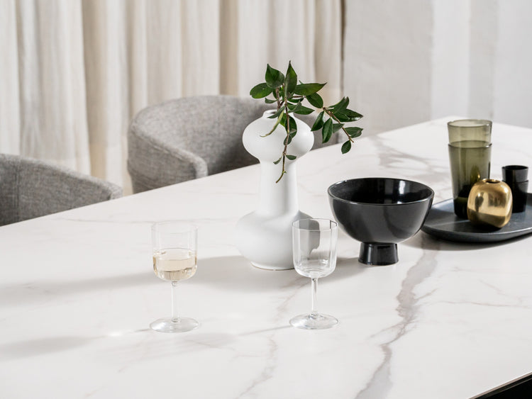 Symphony Fixed Dining Table Marmo Ceramic