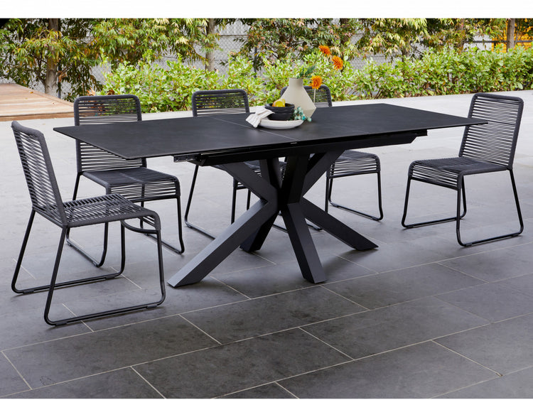 Venetti Extension Dining Table Blizzard Ceramic