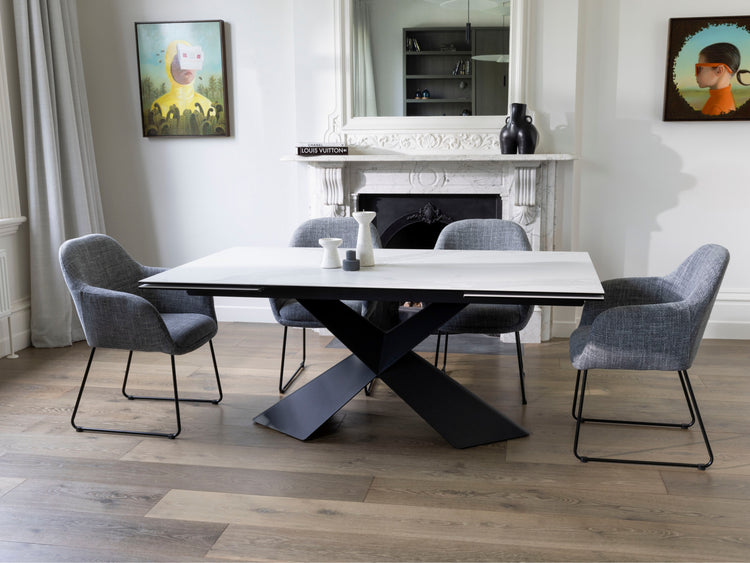Zulu Extension Dining Table Vermont Ceramic