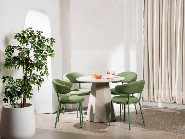 Cannes Dining Chair Moss Set of 2