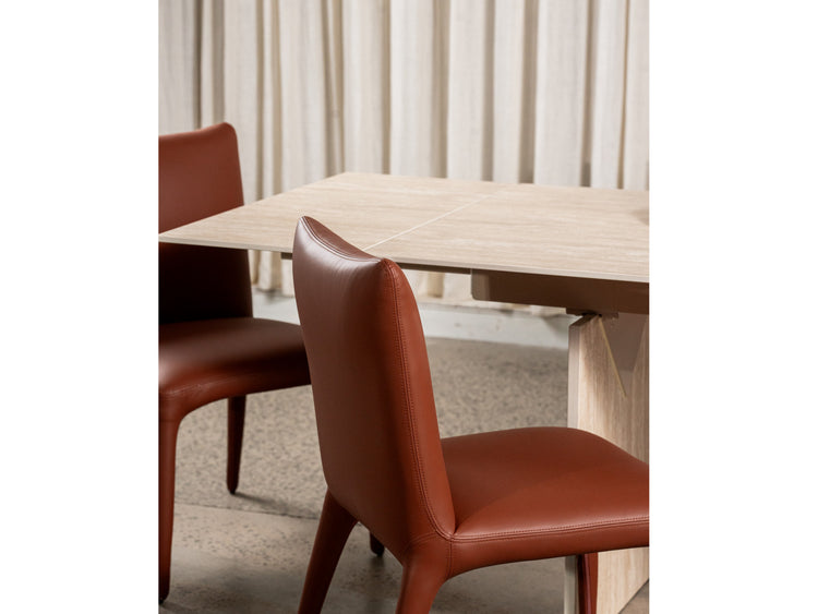 Toulon Dining Chair Tan Set of 2