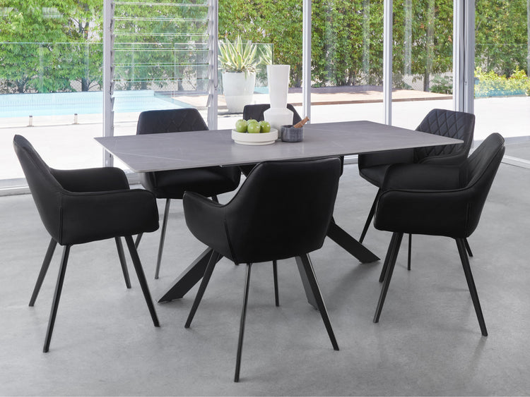 Lazio Dining Table Bulgarian Grey