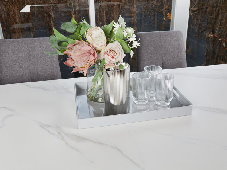 Lazio Dining Table Snow White