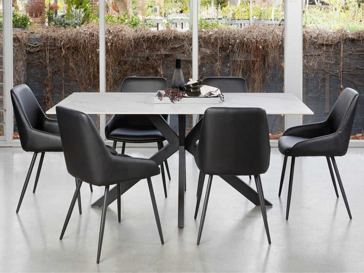 Lazio Dining Table Snow White
