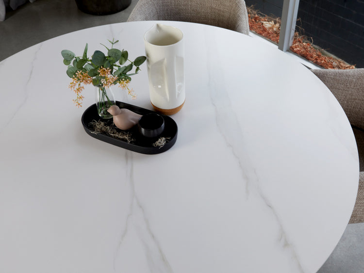 Cuba Dining Table White Sevella